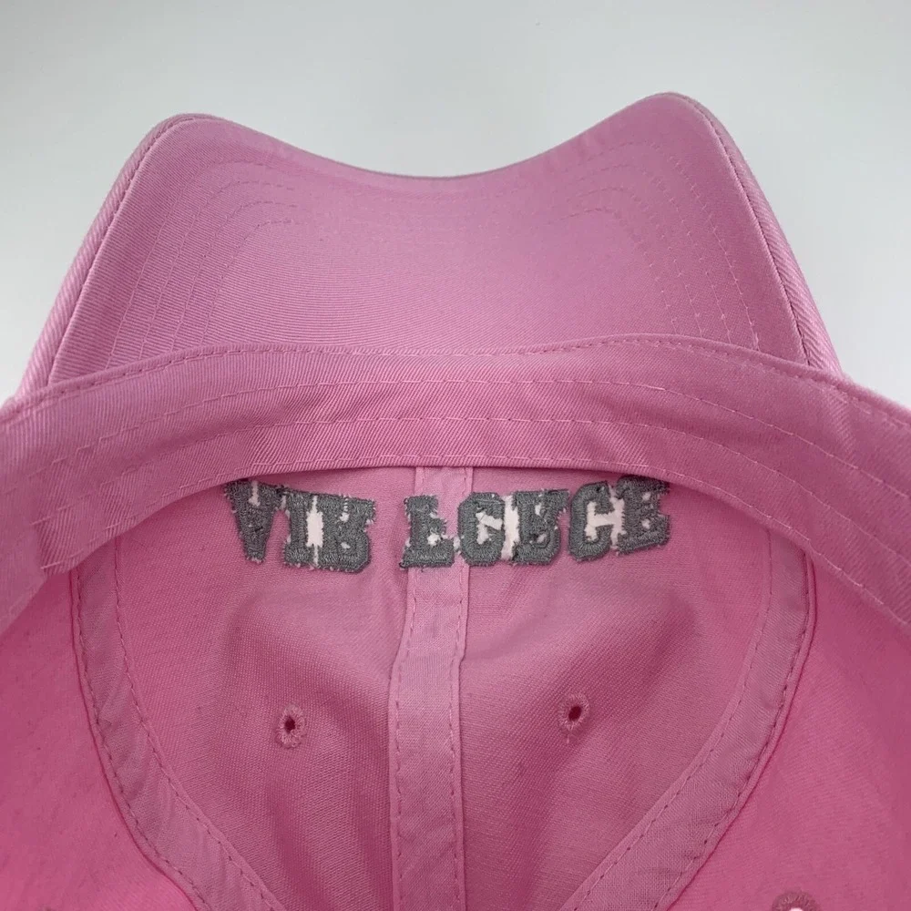 U.S. Air Force Hat Women's USAF Pink Embroidered Strapback Baseball Cap w/ Tag